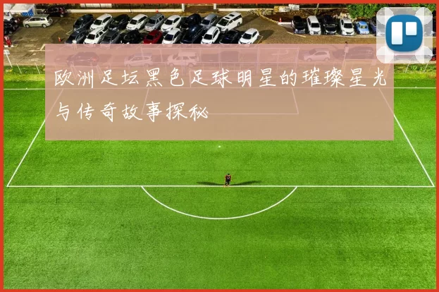 欧洲足坛黑色足球明星的璀璨星光与传奇故事探秘