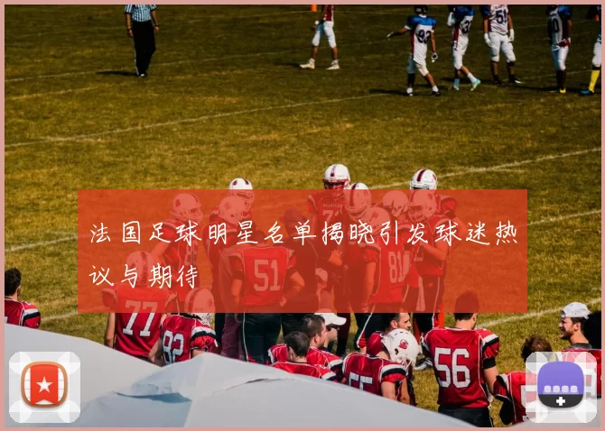 法国足球明星名单揭晓引发球迷热议与期待